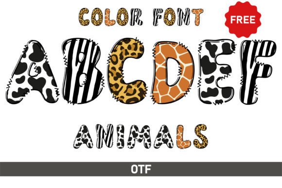 Animals: A Playful Font for Creative & Artistic Projects
