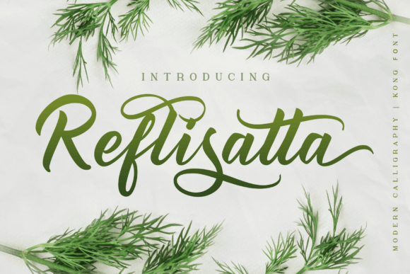 Discover Reflisatta: A Modern Handwritten Font for Creative Projects