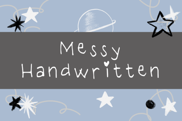 Discover the Charming Messy Font for Your Creative Projects