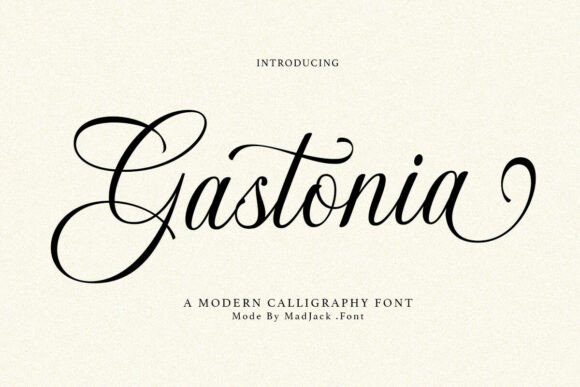 Discover the Elegance of Gastonia Script