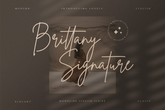 Discover the Elegant Flow of Brittany Signature Script