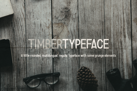 Discover Timber: A Font for Bold, Clean Designs