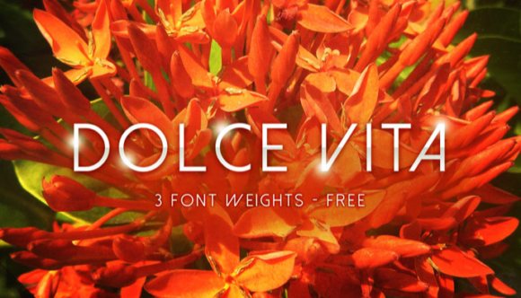 Dolce Vita: A Font to Elevate Your Creative Projects