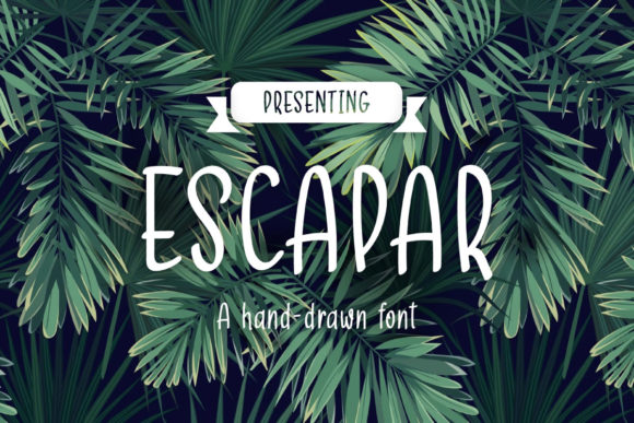Escapar: A Script Font That Brings Creative Ideas to Life