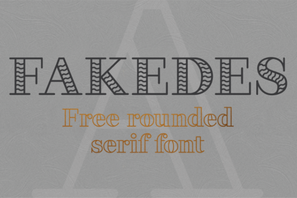Fakedes: A Striking Serif for Elegant Design