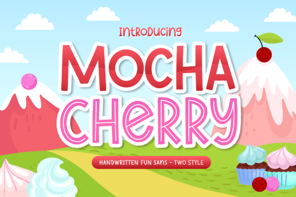 Mocha Cherry: A Playful Font for Warm Designs