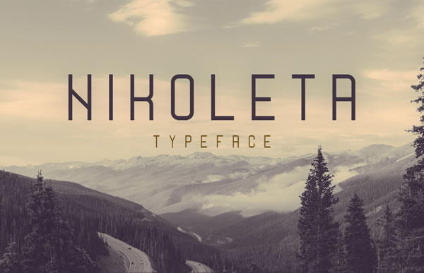 Nikoleta: A Free Sans Serif with Bold Inspiration