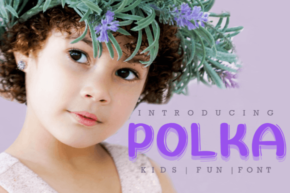 Polka: A Playful Handwritten Script Font for Creative Projects