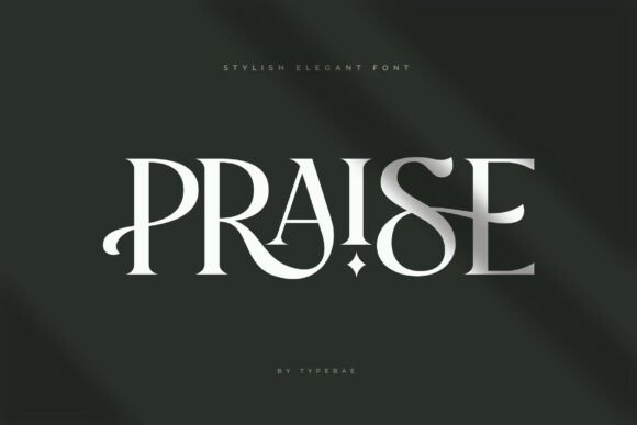 Praise: A Stylish Font for Elegant Branding