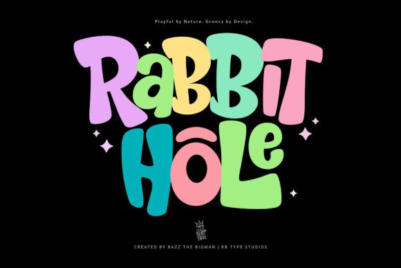 Rabbit Hole: A Playful Font for Creative Projects