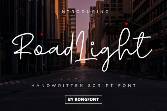 Road Light: A Playful Script Font for Creative Projects
