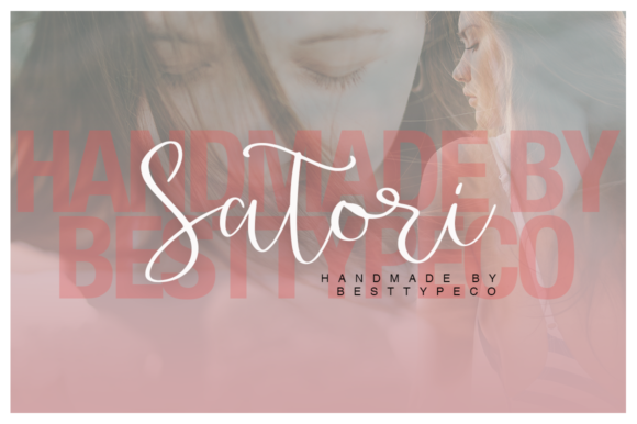 Satori: A Unique Handwritten Font for Creative Designs