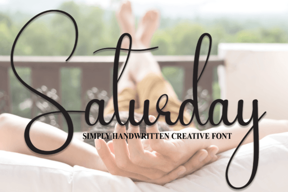 Saturday: A Handwritten Font for Every Occasion