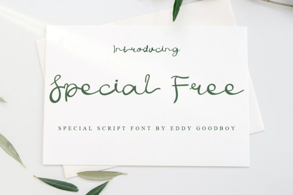 Special Free: A Quirky Handwritten Font for Creative Designs