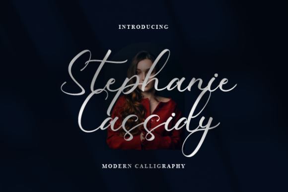 Stephanie Cassidy: A Delicate and Stylish Script Font