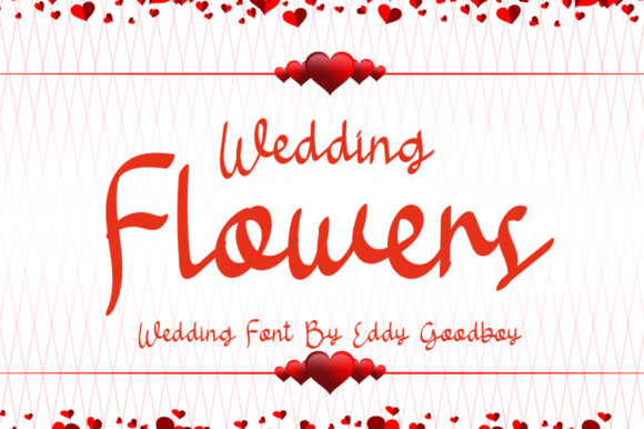 Wedding Flowers: A Sweet, Delicate & Flowing Script Font