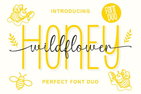 Wild Flower Honey Duo: The Perfect Font Pairing