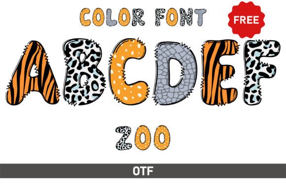 Zoo Font: A Playful Typeface for Creative Design Projects